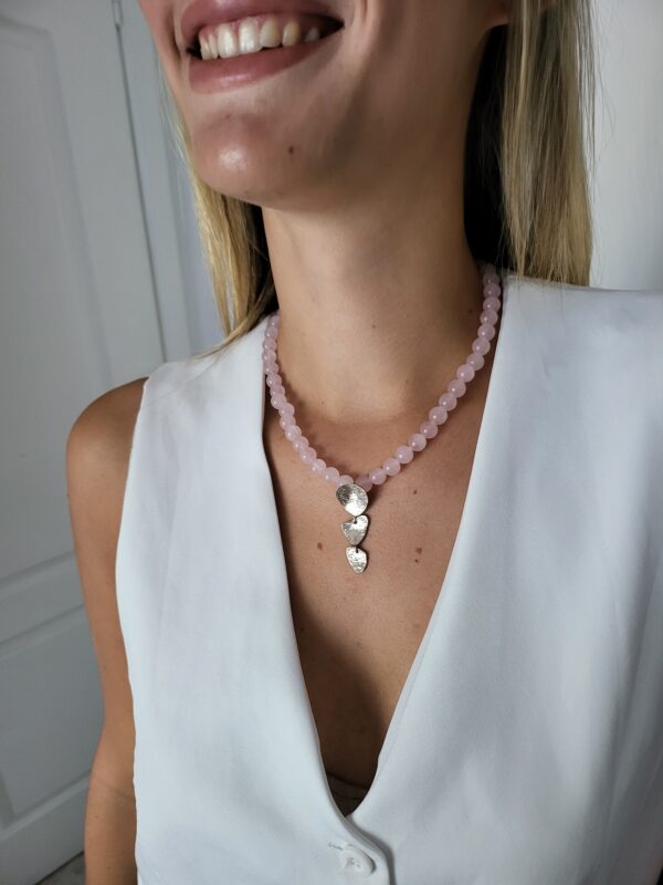 Collar cuarzo rosa - Image 2
