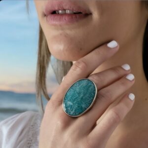 Amazonita anillo