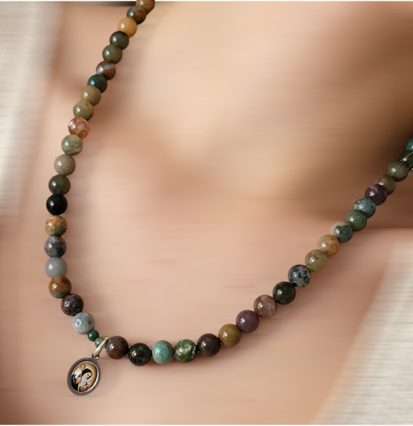 Agata india Collar Benito