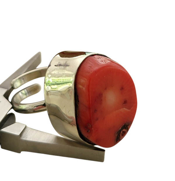 Anillo coral rojo g