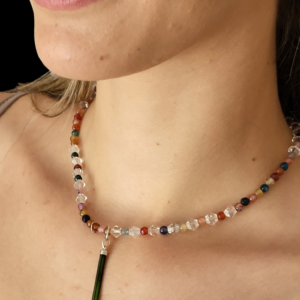 Collar cristales dije Turmalina