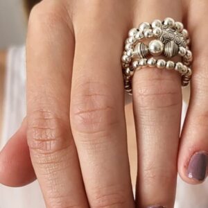 4 anillos elastizados