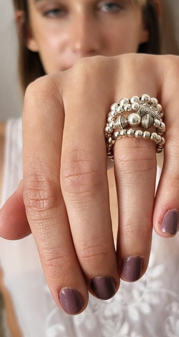 4 anillos elastizados