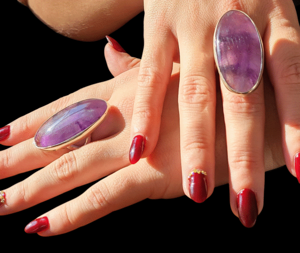 Anillo Amatista w